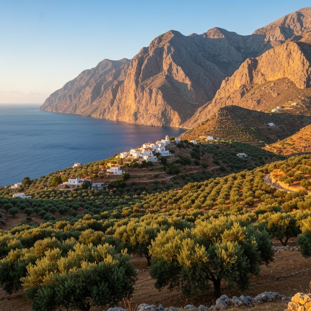 Southern Crete coastline